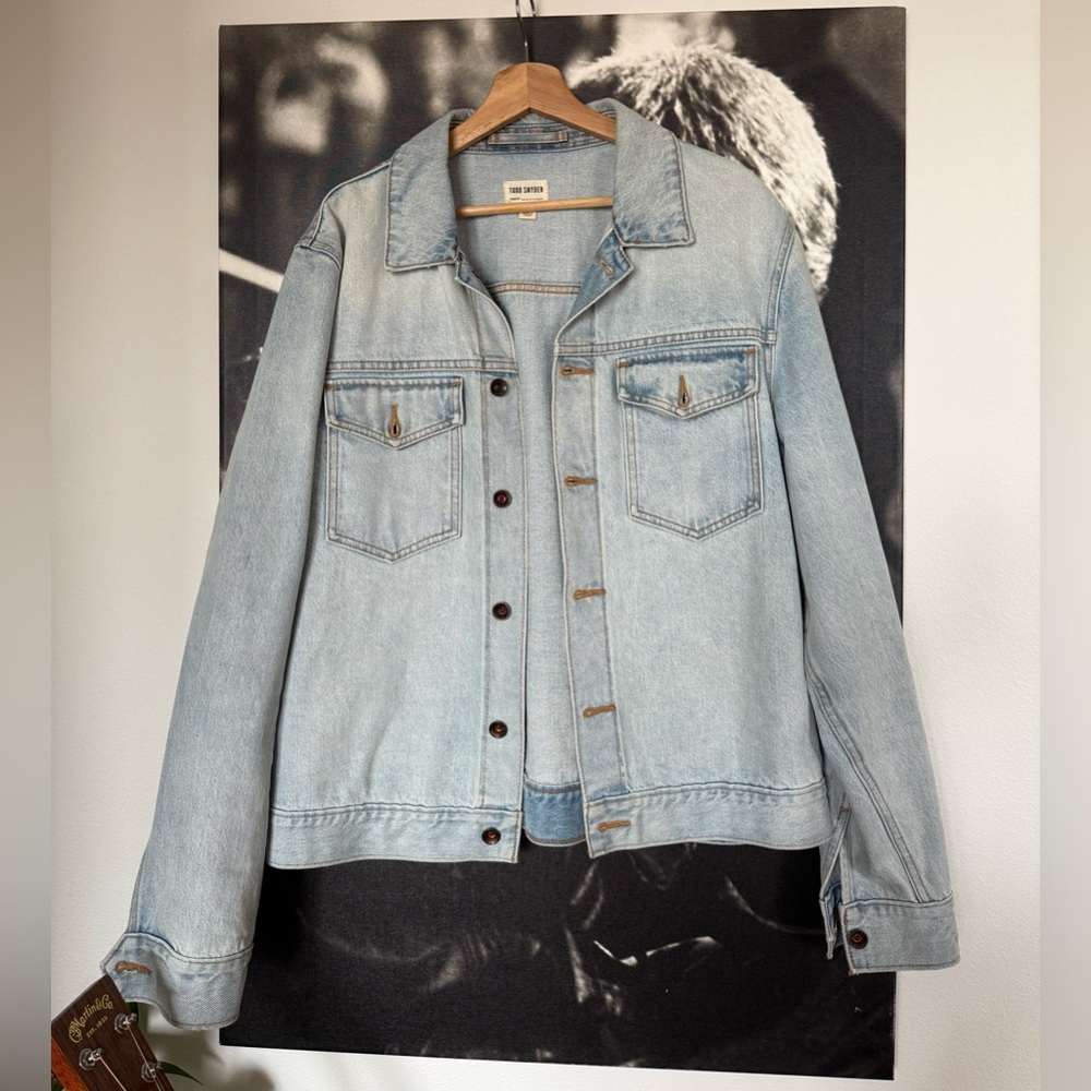 Todd Snyder Light Blue Denim Jean Jacket